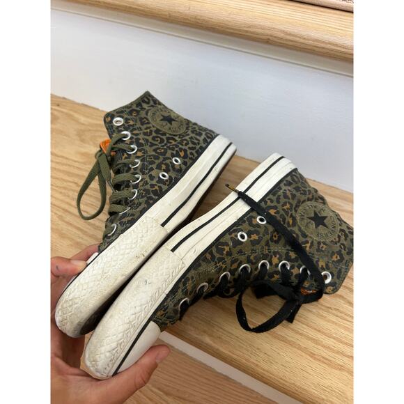 Converse Chuck Taylor Pro All Star Air Zoom Leopard Men's 7 Women's 9 - Picture 4 of 10